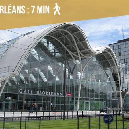 Ferienwohnung Somptueux Studio Hyper Centre Avec Wifi Orléans Exterior foto
