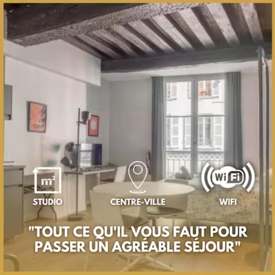 Ferienwohnung Somptueux Studio Hyper Centre Avec Wifi Orléans Exterior foto