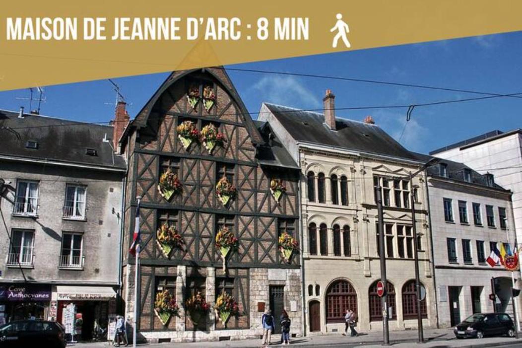 Ferienwohnung Somptueux Studio Hyper Centre Avec Wifi Orléans Exterior foto